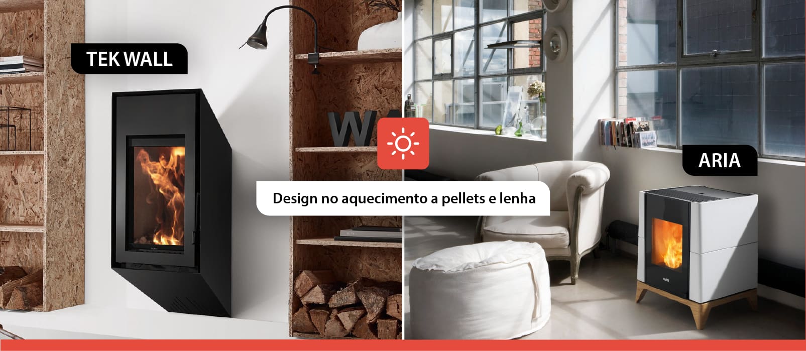 Design no aquecimento a pellets e lenha - Sanitop